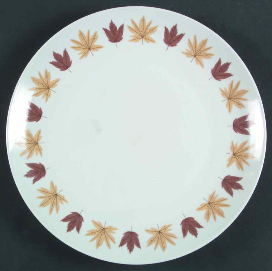 Leaf Ballet 11" Chop Plate (Round Platter) by Mikasa-1