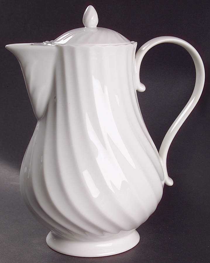 Le Blanc Coffee Pot & Lid by Mikasa-1