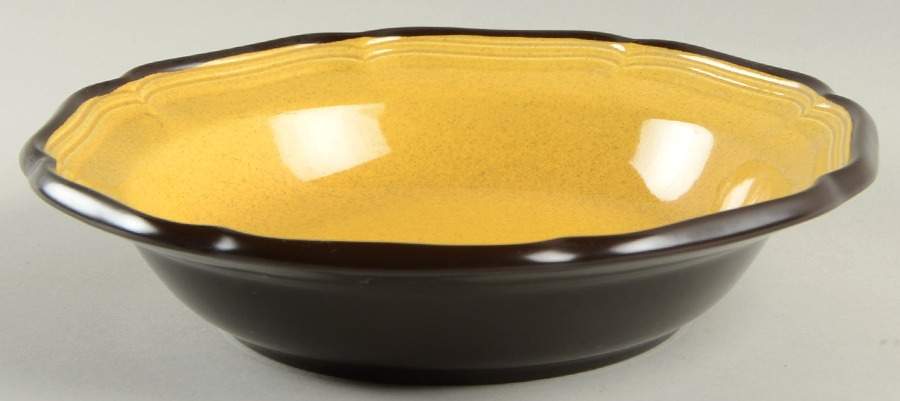 Lemon Grove Rim Soup Bowl by Mikasa-1