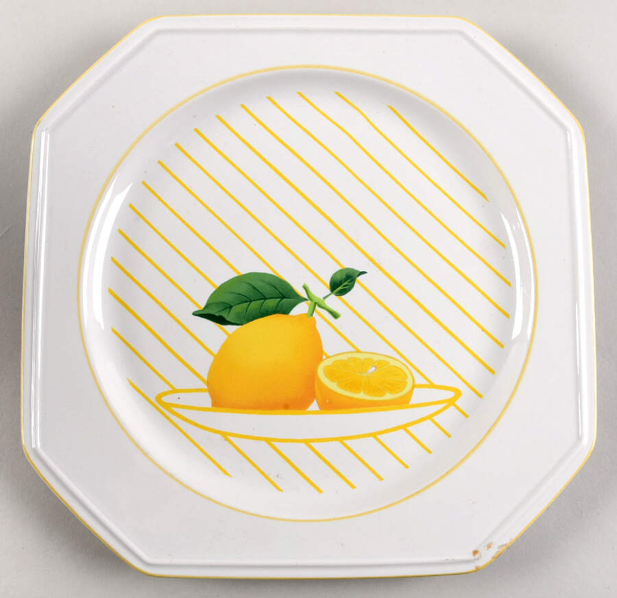 Lemons 12" Chop Plate (Round Platter) by Mikasa-1