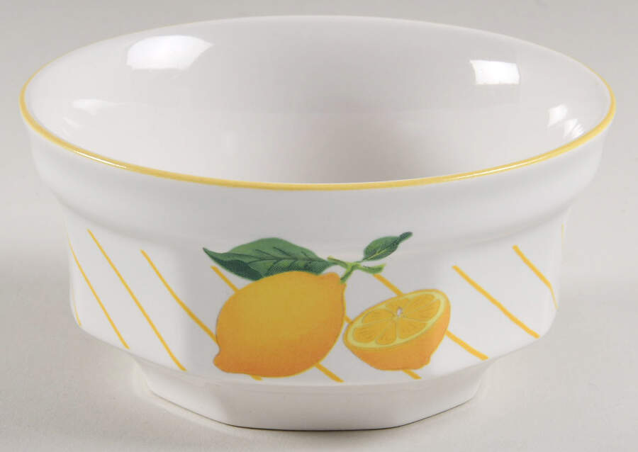 Lemons Fruit/Dessert (Sauce) Bowl by Mikasa-1