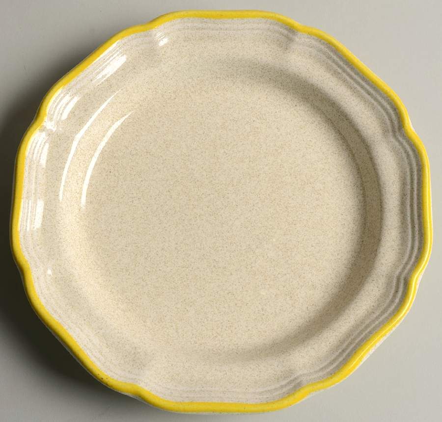 Lemon Peel Salad Plate by Mikasa-1