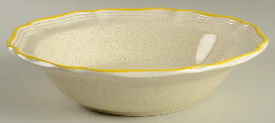 Lemon Peel 9" Round Vegetable Bowl by Mikasa-1