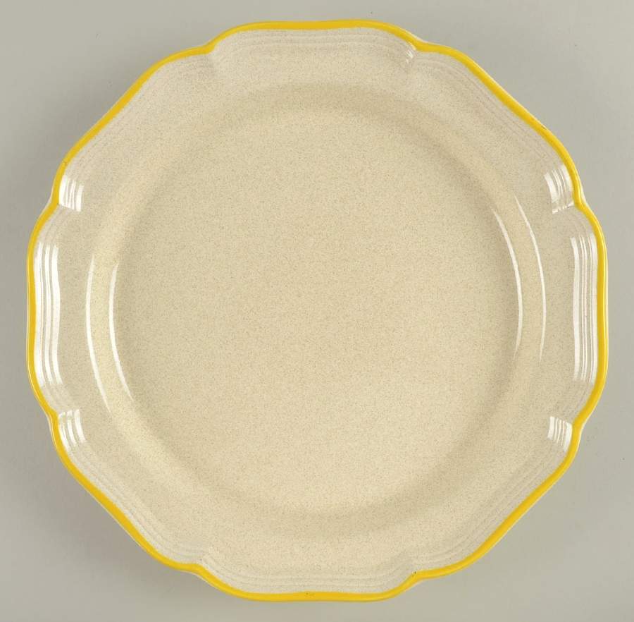 Lemon Peel 12" Chop Plate (Round Platter) by Mikasa-1