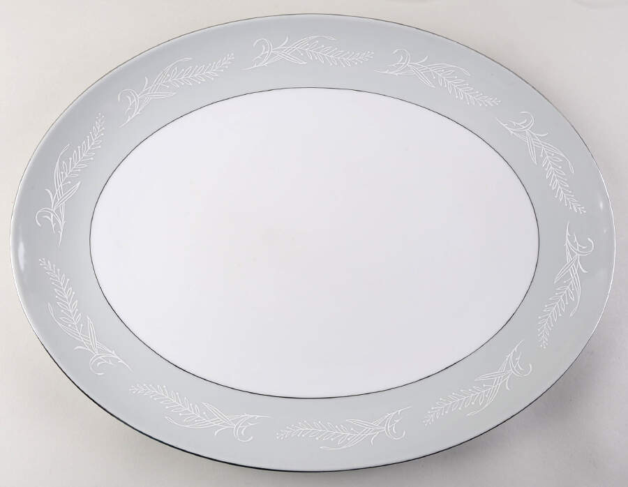 Leslie 16" Oval Serving Platter by Mikasa-1