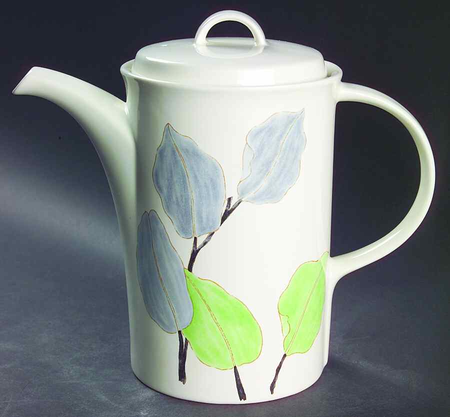 Leaf Song Coffee Pot & Lid by Mikasa-1