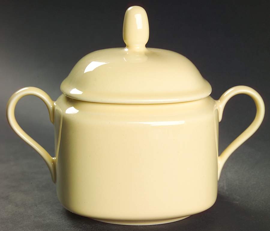 Lemon Whip Sugar Bowl & Lid by Mikasa-1