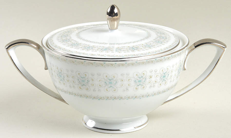Liberte Sugar Bowl & Lid by Mikasa-1
