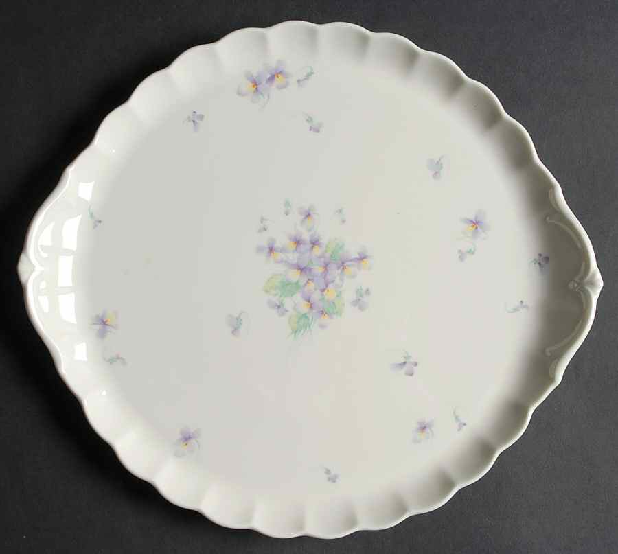 Lila Handled Cake Plate by Mikasa-1