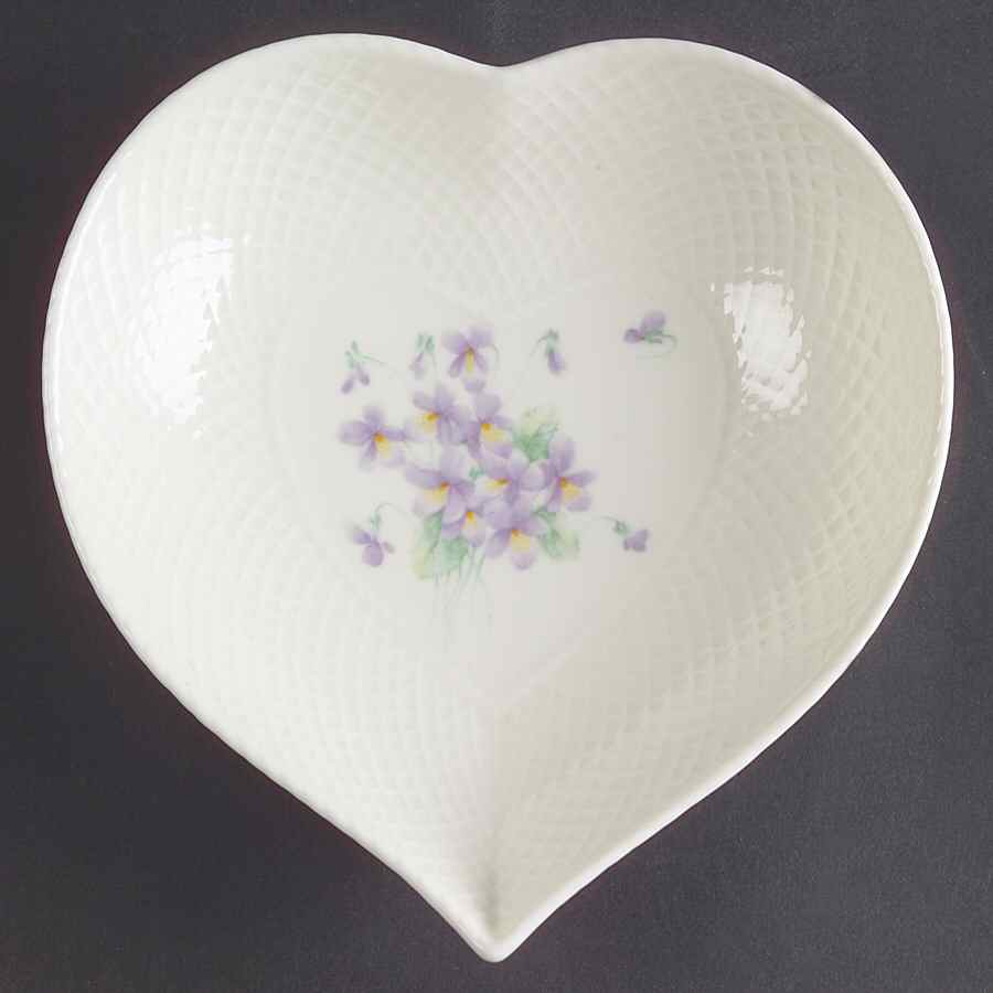 Lila Heart Shaped Dish by Mikasa-1