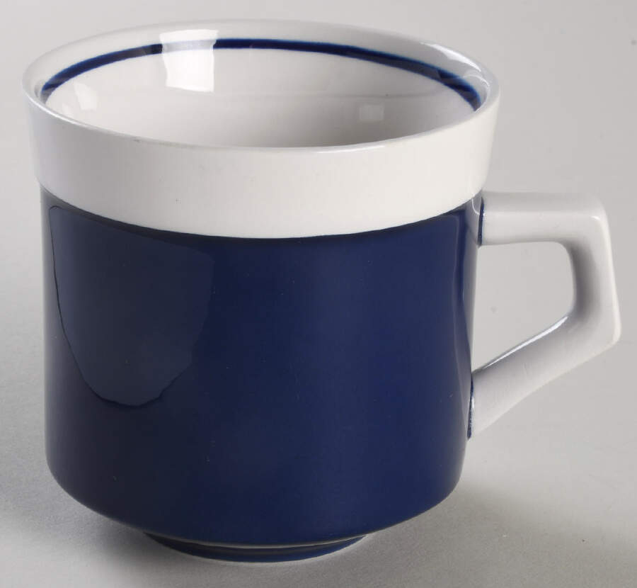 Light and Lively Blue Flat Cup by Mikasa-1
