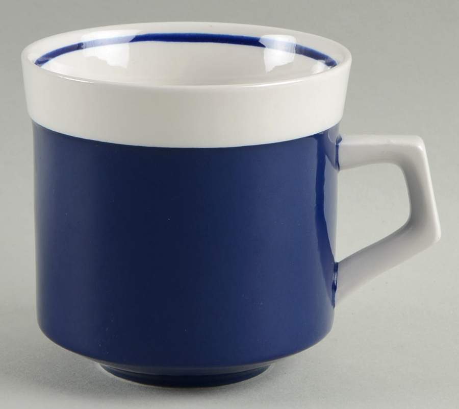 Light and Lively Blue Flat Cup by Mikasa-1