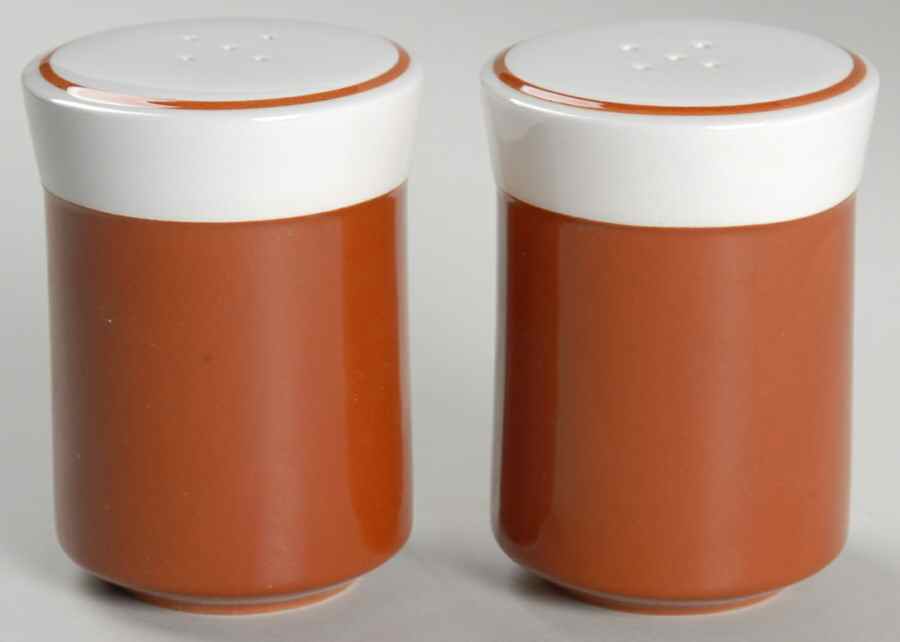 Light and Lively Brown Salt & Pepper Set by Mikasa-1