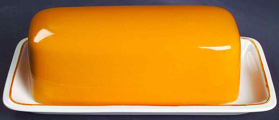 Light and Lively Orange 1/4 Lb Covered Butter by Mikasa-1