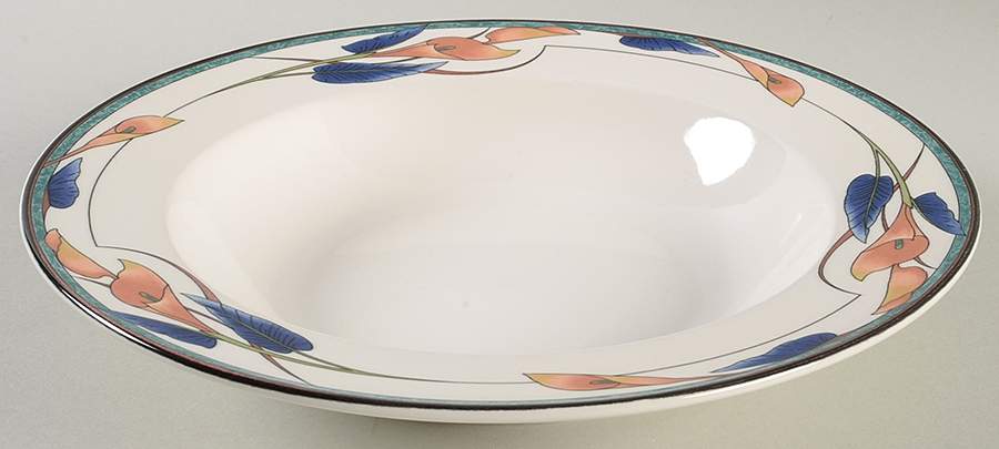 Lily Royale Large Rim Soup Bowl by Mikasa-1