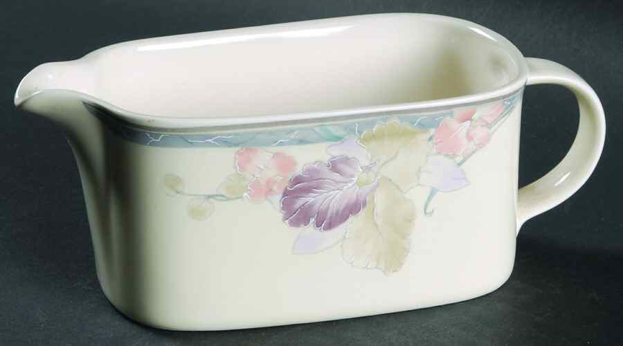 Lisette Gravy Boat & Underplate (Relish/Butter) by Mikasa-1