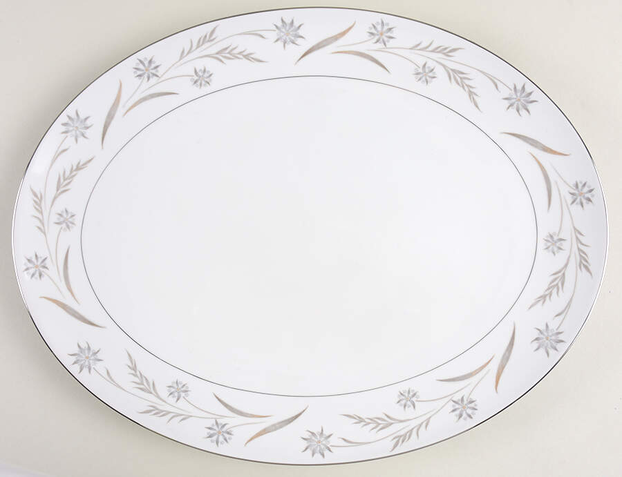 Livonia 16" Oval Serving Platter by Mikasa-1