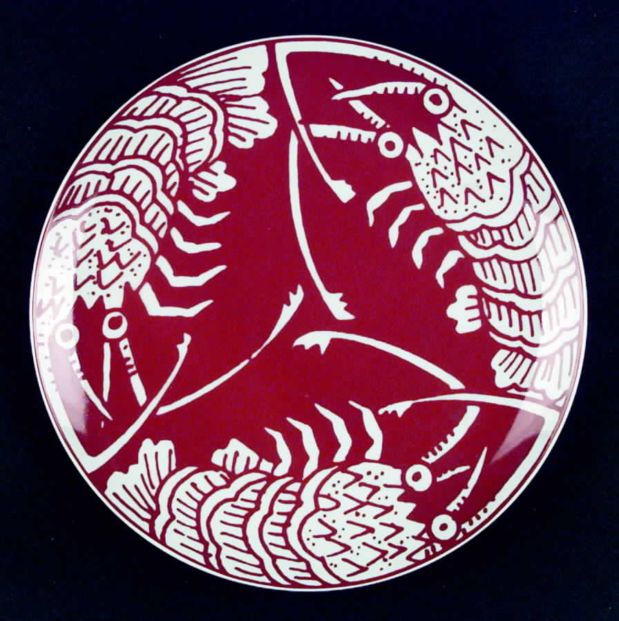 The Lobster Red Dinner Plate by Mikasa-1