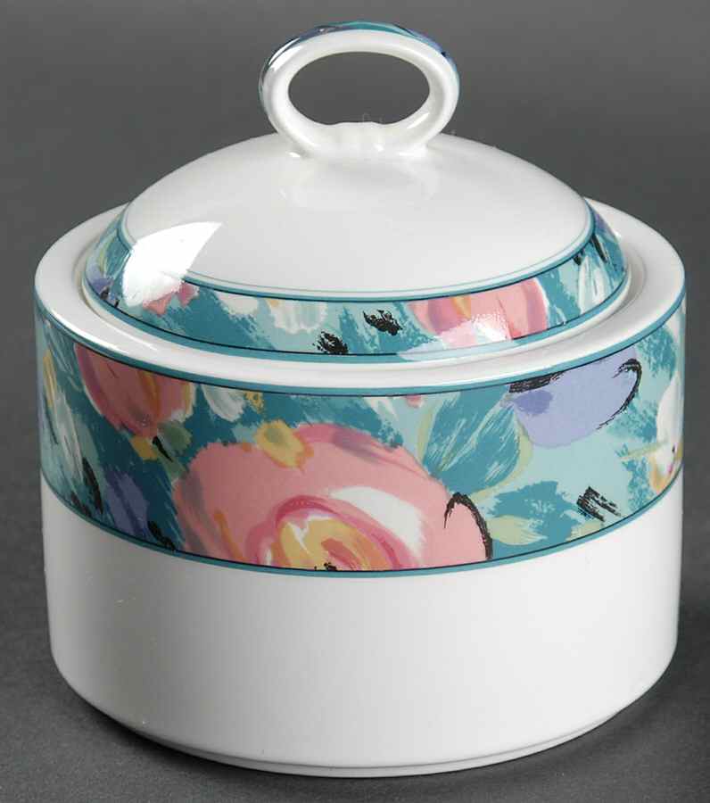 Love Bloom Sugar Bowl & Lid by Mikasa-1