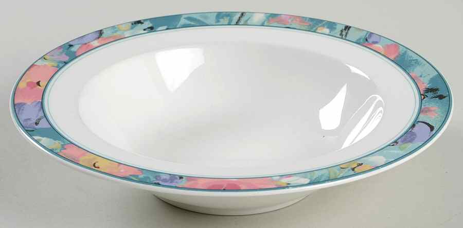 Love Bloom Rim Fruit/Dessert (Sauce) Bowl by Mikasa-1