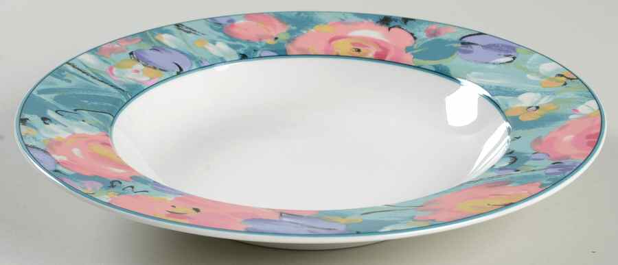 Love Bloom Large Rim Soup Bowl by Mikasa-1
