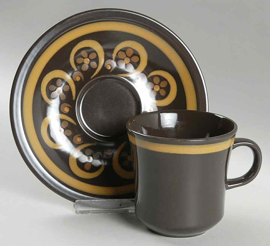 Lodi Flat Cup & Saucer Set by Mikasa-1