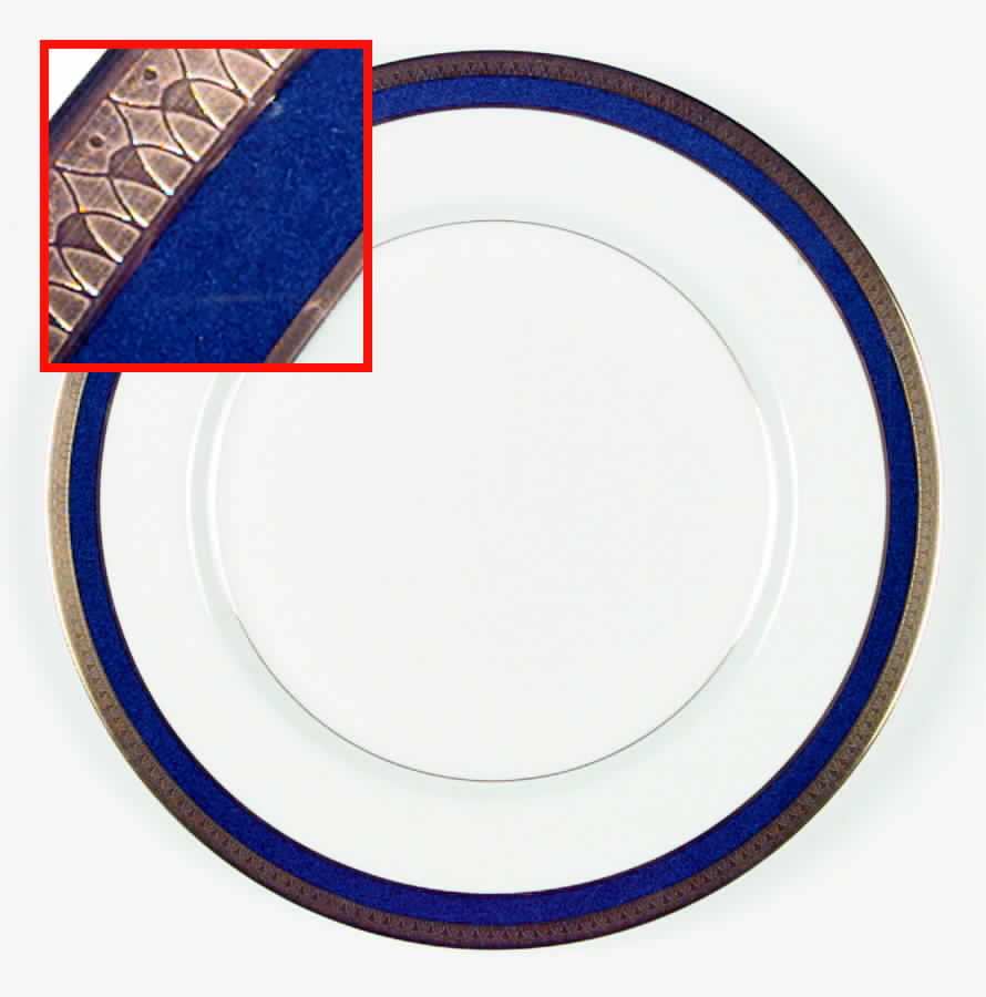 Lorenzo Cobalt Blue Dinner Plate by Mikasa-1