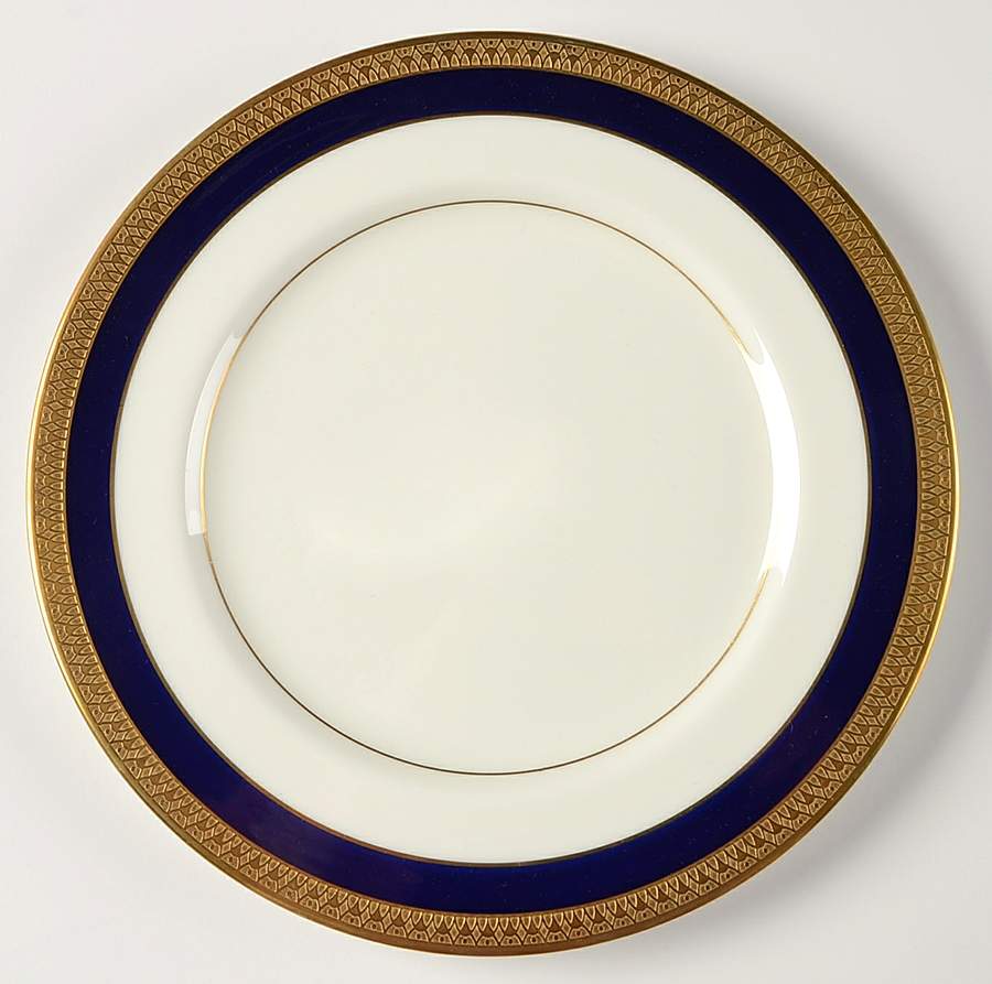Lorenzo Cobalt Blue Salad Plate by Mikasa-1