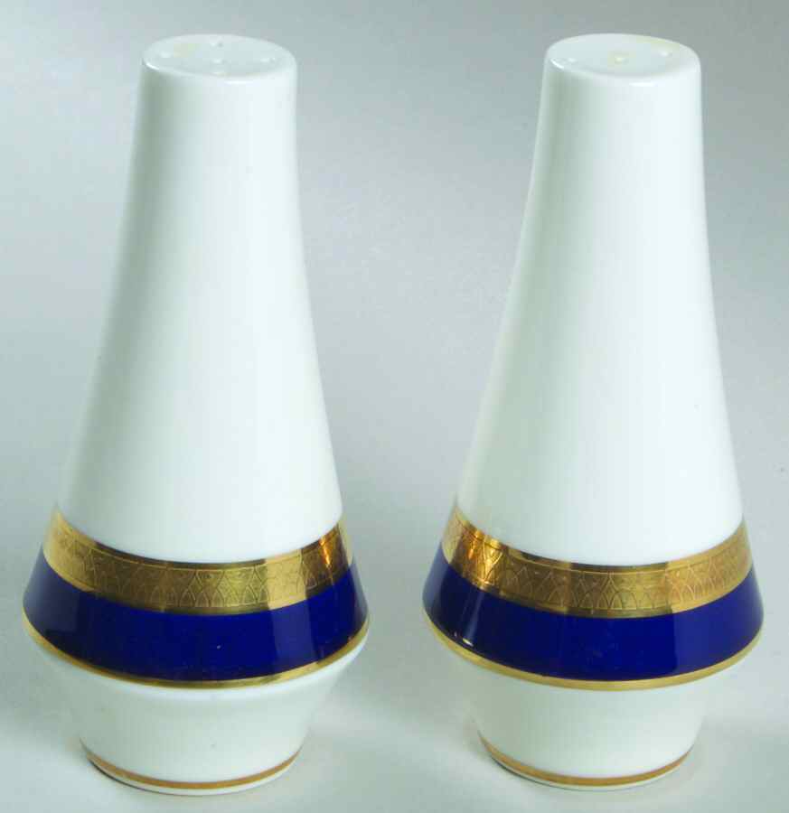 Lorenzo Cobalt Blue Salt & Pepper Set by Mikasa-1