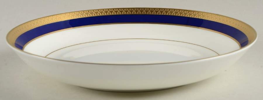 Lorenzo Cobalt Blue Coupe Soup Bowl by Mikasa-1