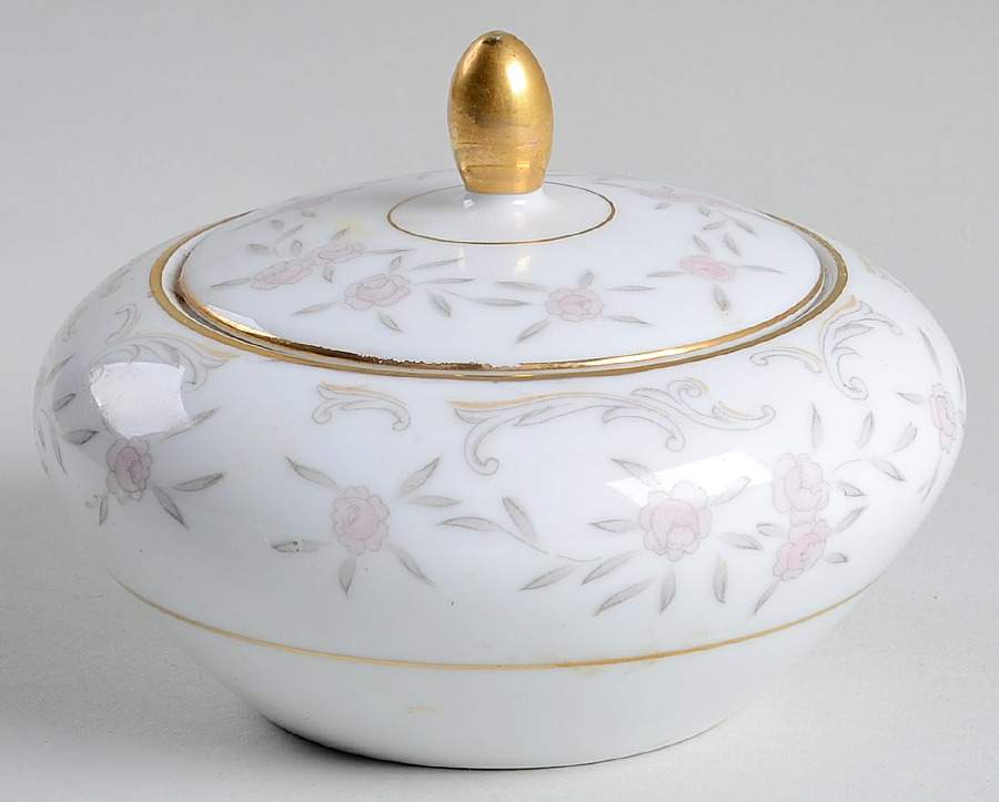 Lorette Sugar Bowl & Lid by Mikasa-1