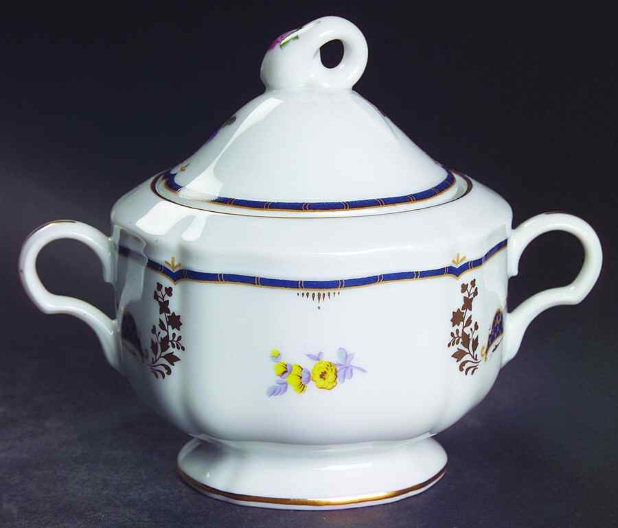 Lorraine Sugar Bowl & Lid by Mikasa-1