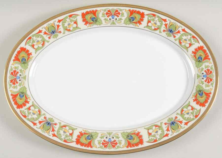 Love Song 16" Oval Serving Platter by Mikasa-1