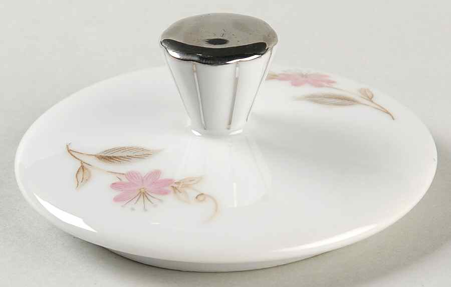 Lotus (2171, Fine China) Lid for Sugar Bowl by Mikasa-1