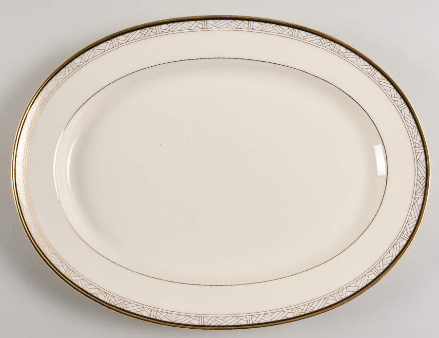 London Terrace 14" Oval Serving Platter by Mikasa-1