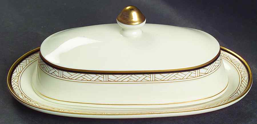 London Terrace 1/4 Lb Covered Butter by Mikasa-1