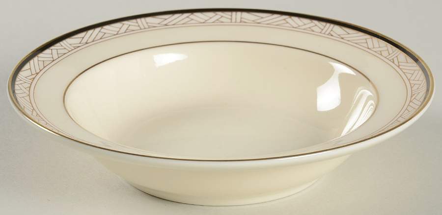 London Terrace Rim Fruit/Dessert (Sauce) Bowl by Mikasa-1