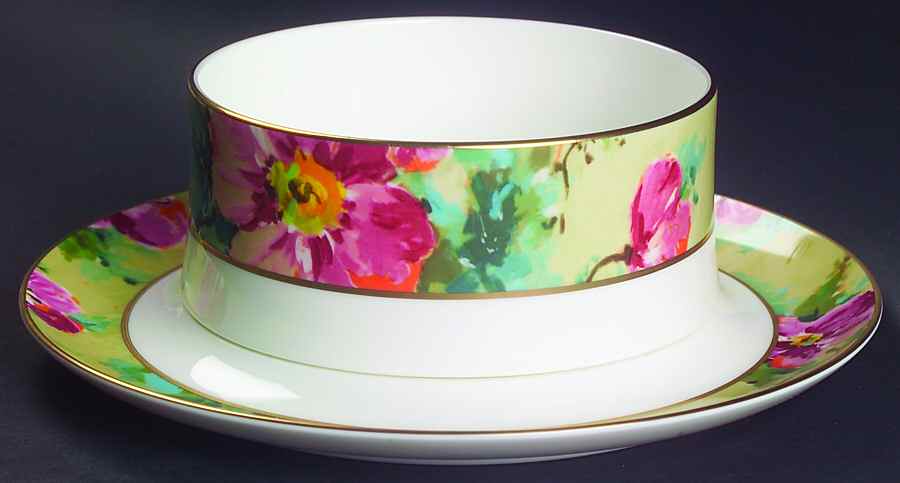 Louvre Gravy Boat & Underplate by Mikasa-1