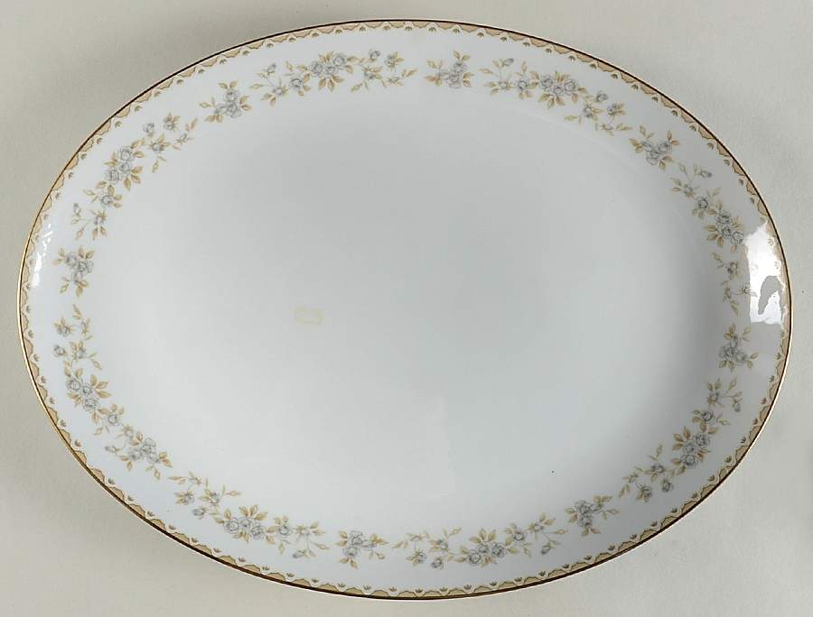 Lucerne 16" Oval Serving Platter by Mikasa-1