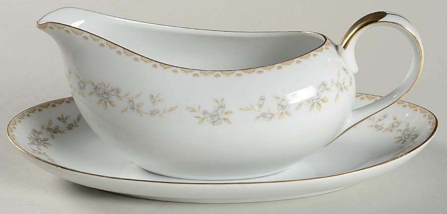 Lucerne Gravy Boat & Underplate by Mikasa-1