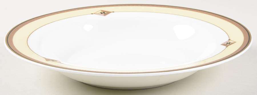 Luxura Saffron Large Rim Soup Bowl by Mikasa-1