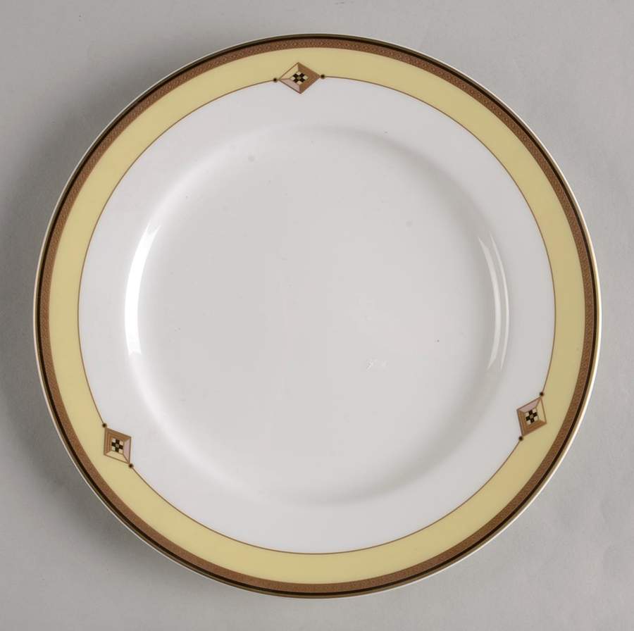 Luxura Saffron Salad Plate by Mikasa-1