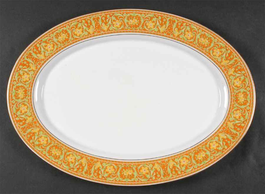 Lynnewood 16" Oval Serving Platter by Mikasa-1