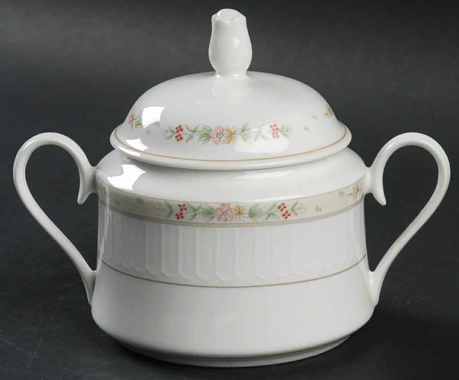 Lyon Sugar Bowl & Lid by Mikasa-1
