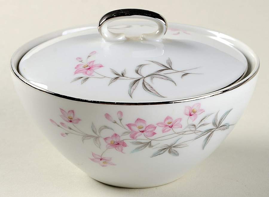 Marietta Bloom Sugar Bowl & Lid by Mikasa-1