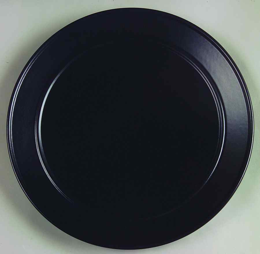 Matte Black Dinner Plate by Mikasa-1