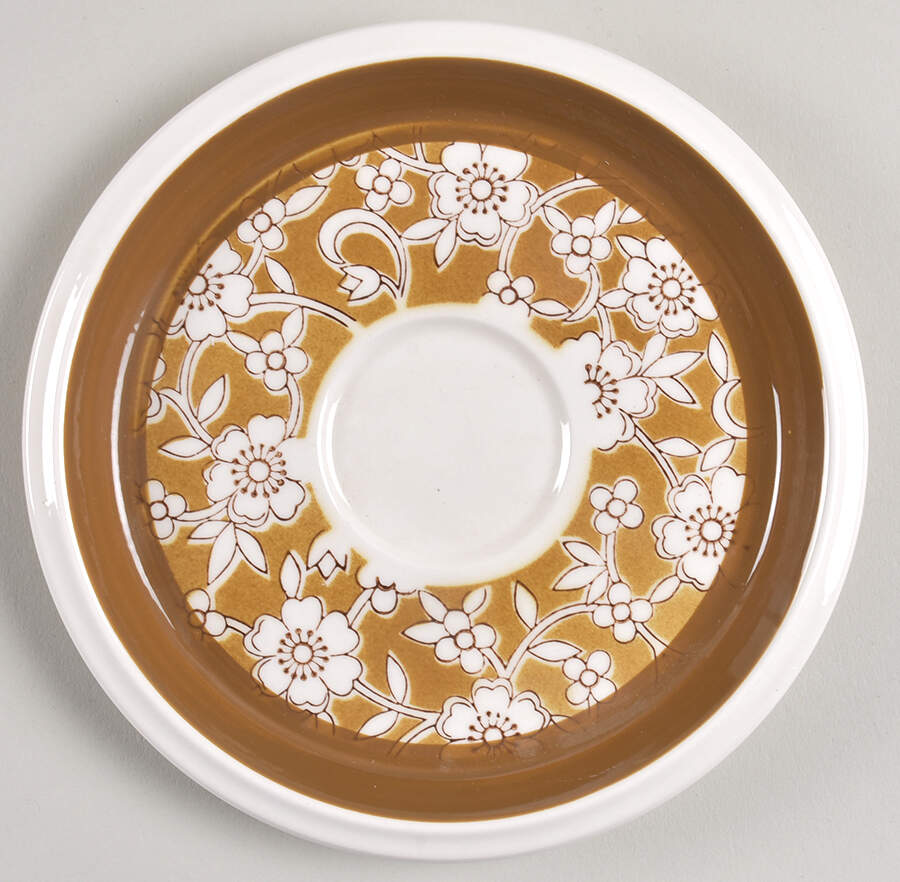 Maple Brown Saucer by Mikasa-1