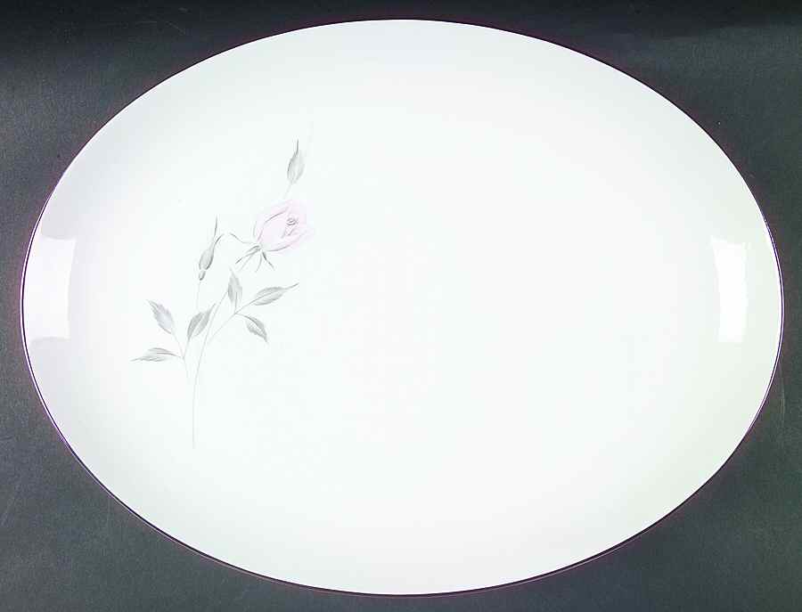 Madeleine 16" Oval Serving Platter by Mikasa-1
