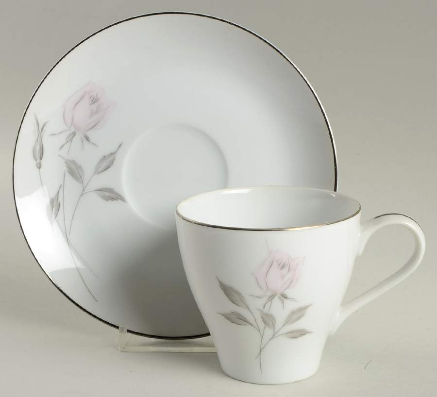 Madeleine Flat Cup & Saucer Set by Mikasa-1