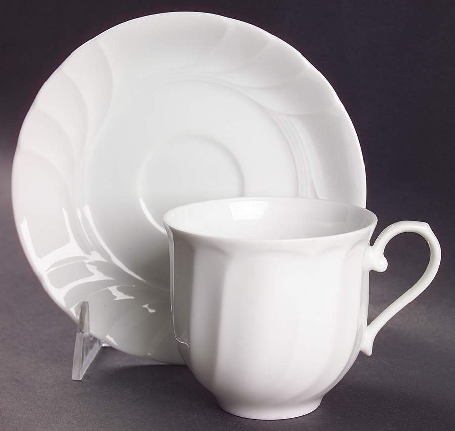 Madison Flat Cup & Saucer Set by Mikasa-1